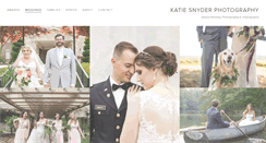 Desktop Screenshot of katiesnyder.com